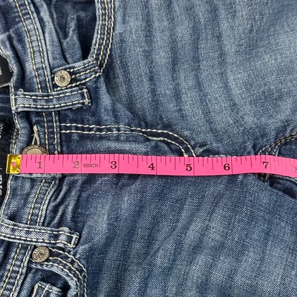 BKE “ CONNER” boot cut leg blue jeans  size 6 - Picture 7 of 14